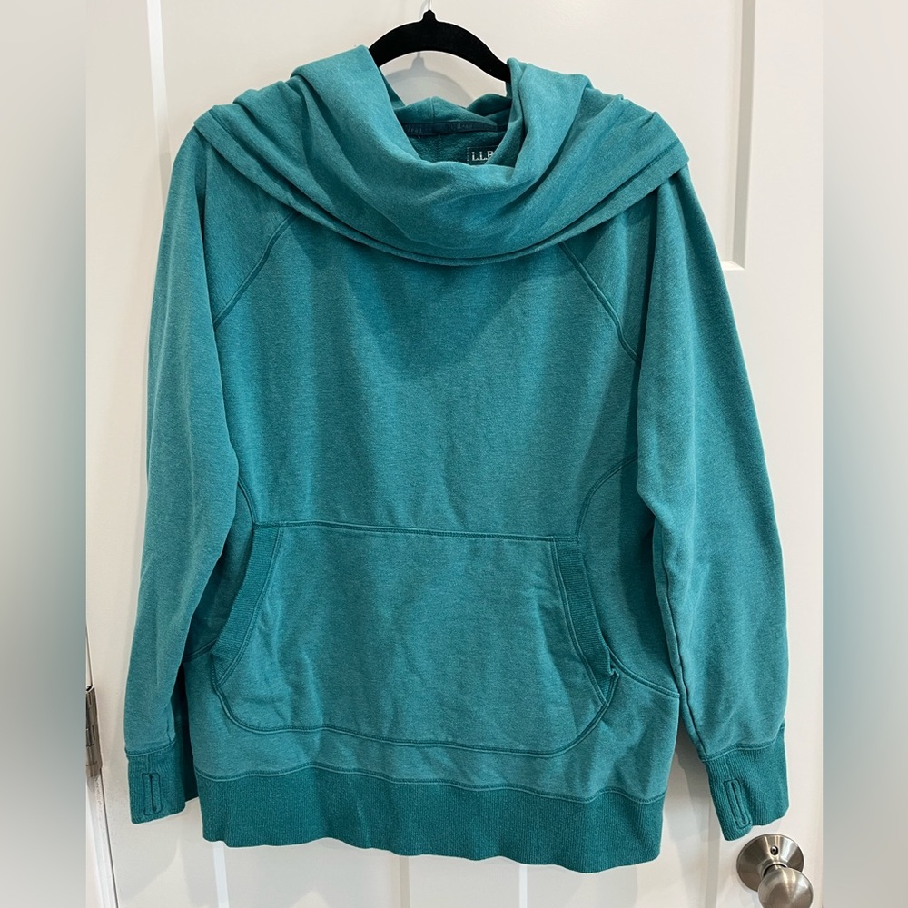 LL Bean cozy pullover sweatshirt, size XL